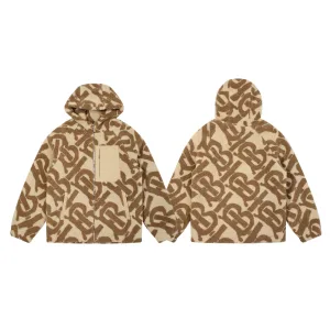Designer Reps Burberry Coats Ash Cotton Wool Lambswool Gabardine Streetwear Patch