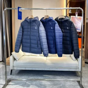 Super Clone Reps Hazzys Long-Sleeved Shirts Red Cotton Duck Down Nylon Professional Outdoor Winter