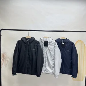 Luxury Reps Archaeopteryx Jacket Red Cotton Down Nylon Fleece Adjustable Drawstring Spring Autumn Winter Late Early Slim Fit