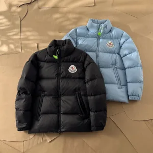 Super Clone Luxury Moncler Down Jacket Red Cotton Duck Nylon Fabric Exquisite Workmanship High-End Quality Premium Matte Slim Fit Embroidery 3D