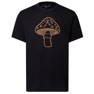AAA Louis Vuitton Short-Sleeved T-Shirt Black Wool Blend