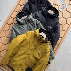 Super Clone Archaeopteryx Outerwear Yellow Cotton Down Microfiber Forest Winter Windproof Cuffs