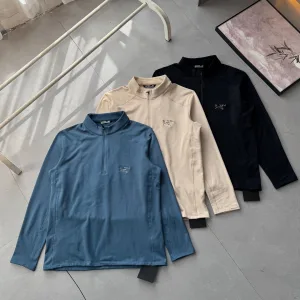 High Quality Super Clone Archaeopteryx Long-Sleeved Blue Fleece Unrestricted Movement Winter Warm