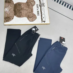Reps Archaeopteryx Trousers Red Fleece Unrestricted Movement Quick-Drying Zippered Pocket
