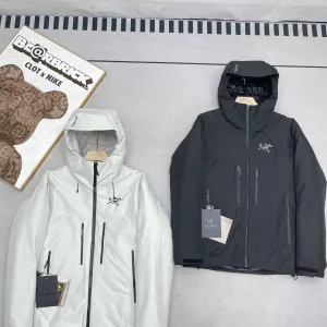Super Clone Archaeopteryx Outerwear Red Gore-Tex Down Mesh