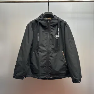 High Quality Burberry Outerwear Black Suitable For All Seasons Autumn