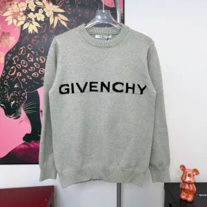 Super Clone Givenchy Sweater Red Wool Autumn Winter Embroidery