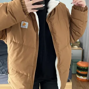 Designer Super Clone Carhartt Outerwear Green Down Retro Logo