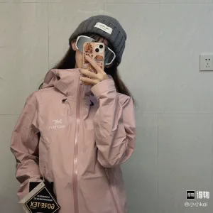 Luxury Super Clone Archaeopteryx Outerwear Red Gore-Tex Simple And Versatile Outdoor Waterproof