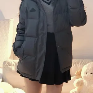 AAA Super Clone Adidas Down Jacket Black Feather Duck Exquisite Workmanship Winter