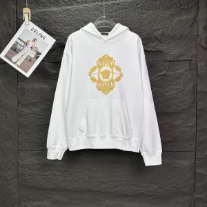 High Quality Versace Hoodie Ash