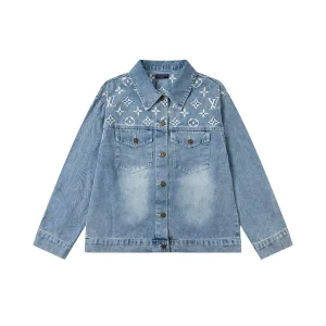 Aaa Luxury Louis Vuitton Denim Outerwear