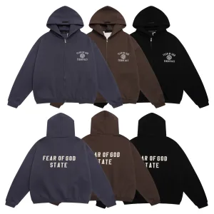 Designer High Quality Fear Of God Fleece Jacket