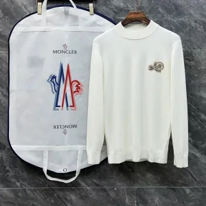 Designer Luxury Moncler Wool Outerwear For Winter