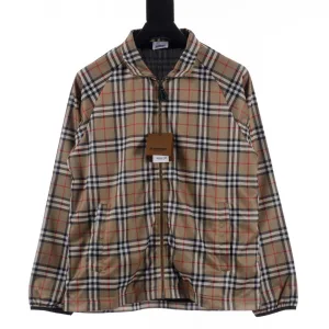 Designer Burberry Coat Red Cotton Genuine Leather Side Pockets