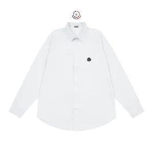 Designer High Quality Moncler Bamboo Long-Sleeved Shirt