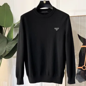 Luxury Designer Prada Wool Shirts For Autumn
