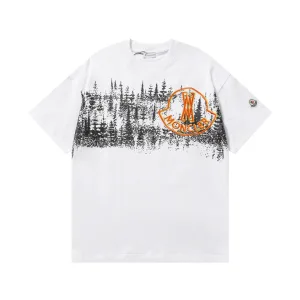 High Quality Luxury Moncler Short-Sleeved T-Shirt For Early Spring