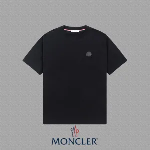 Aaa Designer Moncler Heavyweight Fabric Short-Sleeved T-Shirt