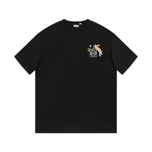 High Quality Loewe Cotton Short-Sleeved Shirts