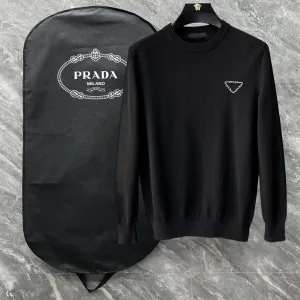 Designer High Quality Prada Wool Outerwear For Autumn