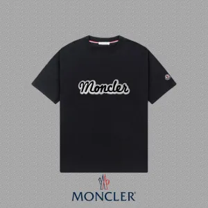 Aaa Designer Moncler Heavyweight Fabric Short-Sleeved T-Shirt