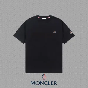 1:1 Designer Moncler Heavyweight Fabric Short-Sleeved T-Shirt