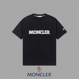Designer Moncler Heavyweight Fabric Short-Sleeved T-Shirt