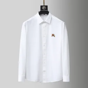 Aaa Burberry Cotton Long-Sleeved Shirt