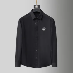 Aaa High Quality Loewe Cotton Long-Sleeved Shirt