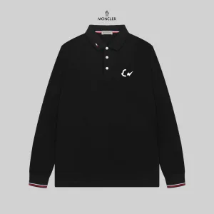 Aaa Designer Moncler Breathable Fabric Long-Sleeved Shirts