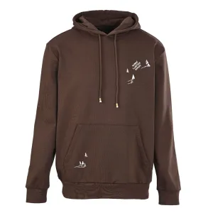 Designer Louis Vuitton Hoodie Red Cotton Embroidery