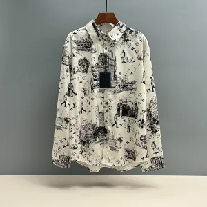 High Quality Luxury Louis Vuitton Abs Shirts For Autumn