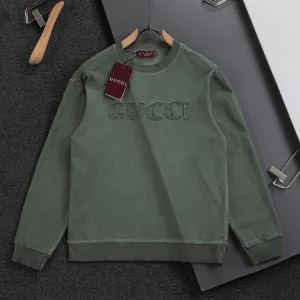 High Quality Designer Gucci Cotton Short-Sleeved Shirts For Autumn