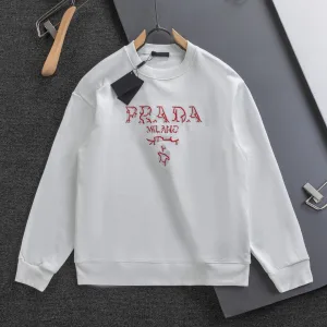 Aaa 1:1 Prada Cotton Short-Sleeved Shirts For Autumn