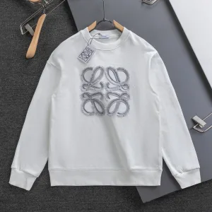Luxury Designer Loewe Cotton Short-Sleeved Shirts For Autumn