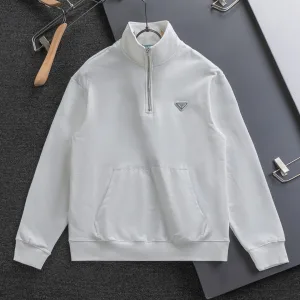 Luxury High Quality Prada Cotton T-Shirts For Autumn