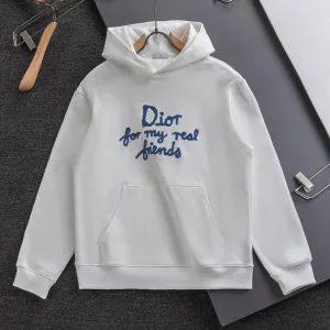 High Quality Designer Dior Cotton Hoodie For Fall