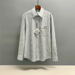 Luxury Loewe Cotton Shirt For Autumn