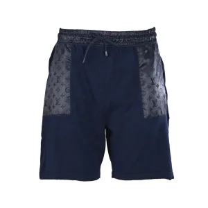 Designer Luxury Louis Vuitton Shorts Red Cotton Nylon Jacquard Patch Patchwork Side Pockets