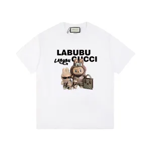 1:1 Gucci Cotton Short-Sleeved T-Shirt