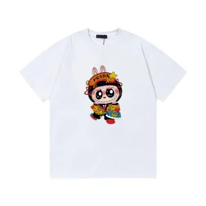 High Quality Prada Cotton Short-Sleeved T-Shirt