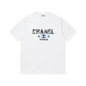 High Quality Chanel Cotton Short-Sleeved T-Shirt