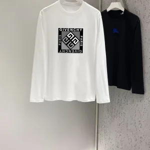 Luxury 1:1 Givenchy Cotton Long-Sleeved T-Shirt For Fall