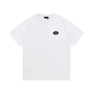 Designer Luxury Prada Cotton Short-Sleeved T-Shirt