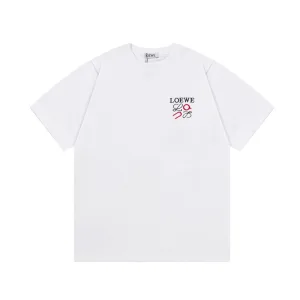 Luxury 1:1 Loewe Cotton Short-Sleeved T-Shirt