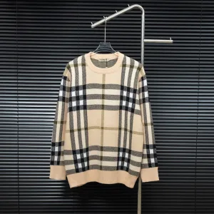 High Quality Burberry Wool Long-Sleeved Sweater
