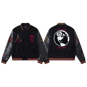 Reps Designer Stussy Long-Sleeved Shirt Black
