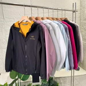 Reps Archaeopteryx Coat Red Cotton Down Nylon Simple Design Daily Commute Outdoor Waterproof Spring Autumn Winter Slim Fit