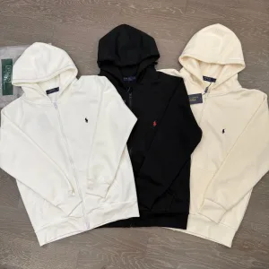 Designer High Quality Ralph Lauren Jacket Red Cotton Soft Polyester Fleece